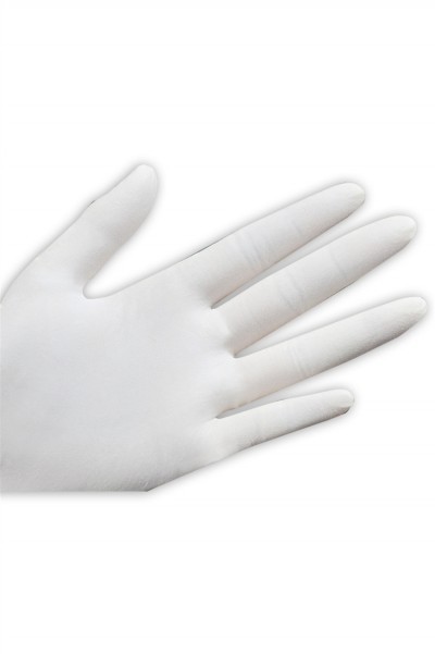 SKMG010  Online order disposable gloves catering high elasticity anti-slip gloves supplier 100 / box disposable gloves latex rubber food domestic laboratory beauty medicine examination gloves thickened back view